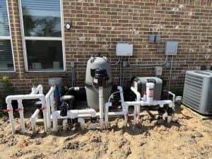 jandy pool equipment set